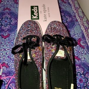 Kate Spade Glitter keds